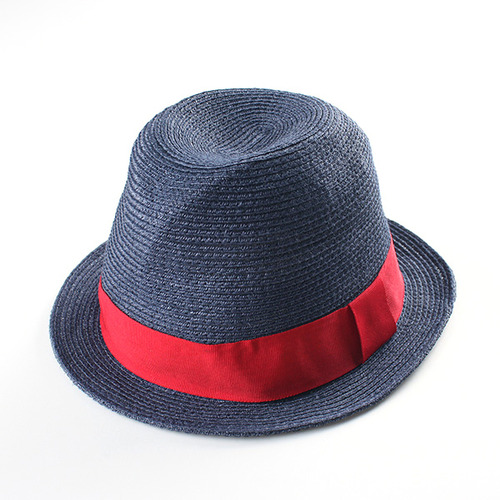 BACK NUMBER Linen Straw Hat