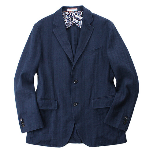 ETONNE by UNIVERSAL LANGUAGE &#039;Linen+Wool&#039; Jacket