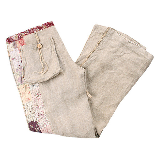 Little Eagle &#039;Hande Craft Linen Pants&#039;