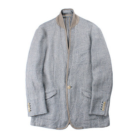 HELMUT LANG Linen+Silk Tweed Jacket