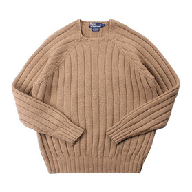 POLO &#039;Camelhair+LambsWool&#039; Handknit Sweater