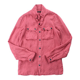 MESSAGERIE &#039;Pure Linen&#039; Overshirt Jacket