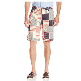 THE NEW IVY &#039;Indian Madras&#039; Patchwork Shorts