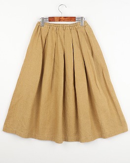 hand made linen skirt